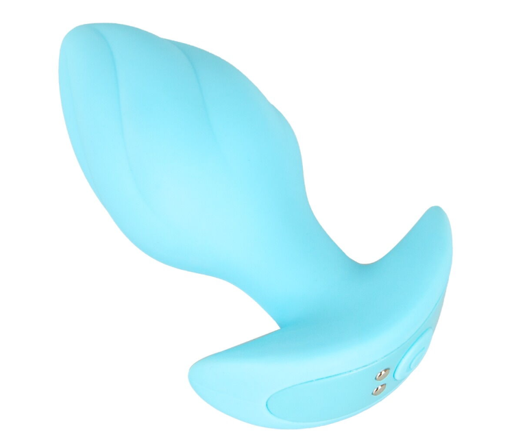 Анальная пробка с вибрацией Vibrating Mini Butt Plug Blue