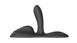 Sit-on-top смарт-вібратор Zalo - Flora Smart Vibrating Pad Obsidian Black, 9 моторів