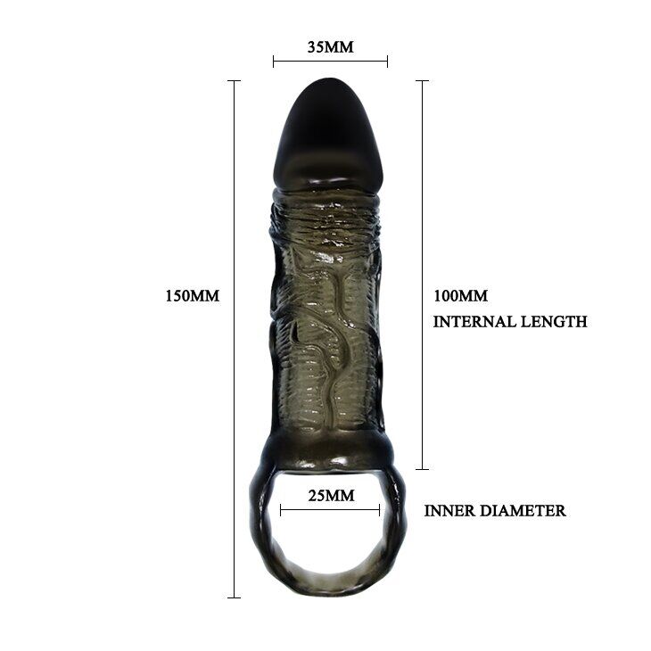 Насадка-презерватив "Men extension" BI-026211-1