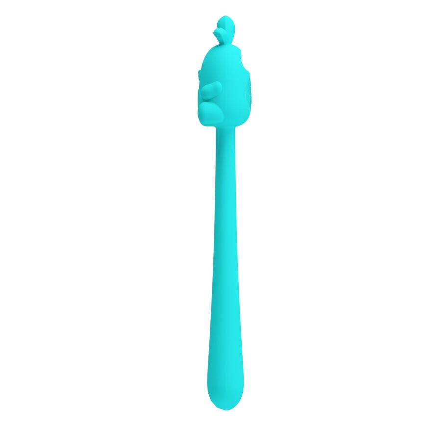 Маленький кролик с мощной вибрацией 2 в 1 CUTE BUNNY, Flirting Stick, 7 vibration functions, Magnetic USB charging
