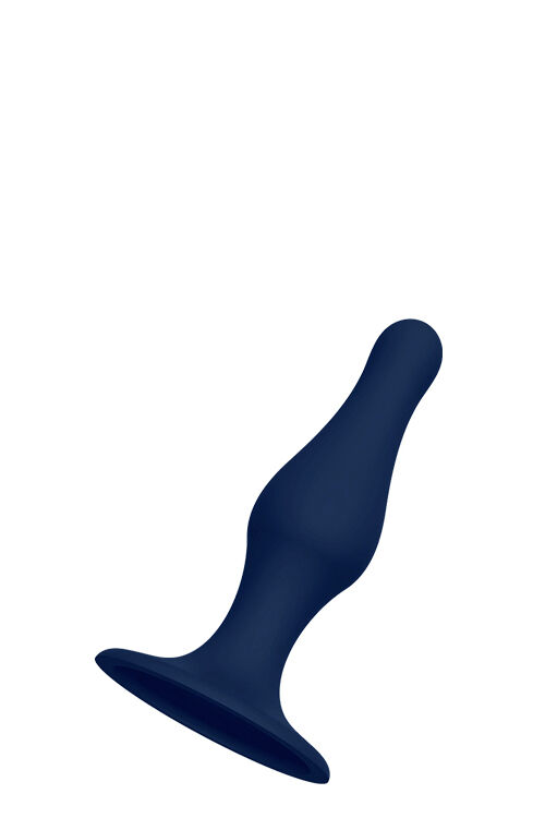 DT21709 Анальная пробка CHEEKY LOVE SILICONE PLUG SMALL BLUE