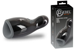 Мастурбатор з підігрівом та рухом вгору - вниз Rebel Masturbator with 3 function