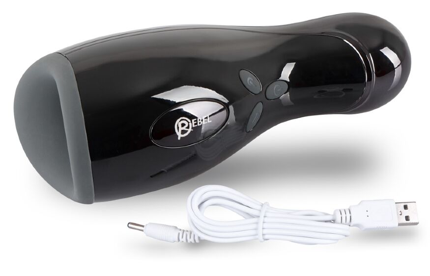 Мастурбатор з підігрівом та рухом вгору - вниз  Rebel Masturbator with 3 function