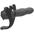 Набор для страпона с вибрацией Doc Johnson Body Extensions - BE Naughty - Black (мятая упаковка)