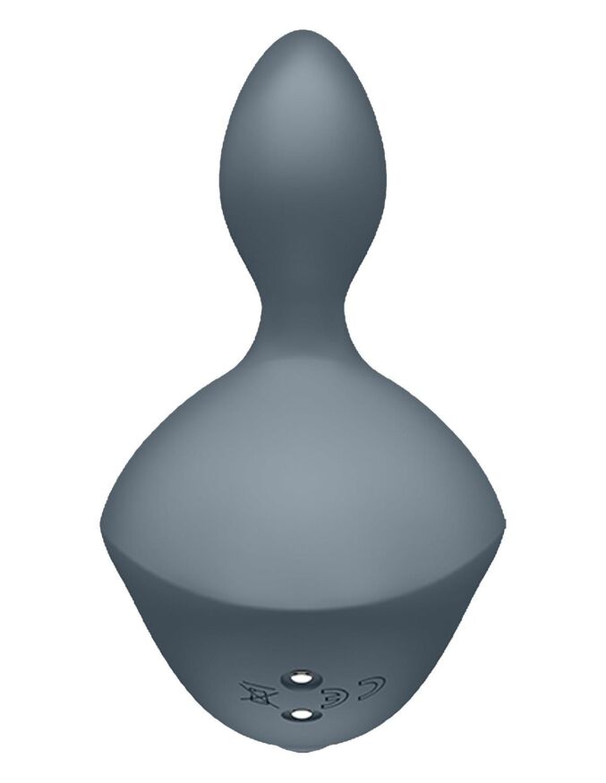 Вібруюча анальна пробка Satisfyer Booty Absolute Beginners 4 сіра