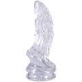 Фэнтезийный фаллоимитатор Doc Johnson Crystal Jellies - Invader Dong 8.5 Inch - Clear