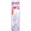 Фэнтезийный фаллоимитатор Doc Johnson Crystal Jellies - Invader Dong 8.5 Inch - Clear
