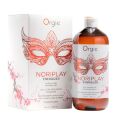 Гель для NURU-массажа Orgie – Noriplay Energizer (500 мл), экстракт гинкго билоба, защитная простыня