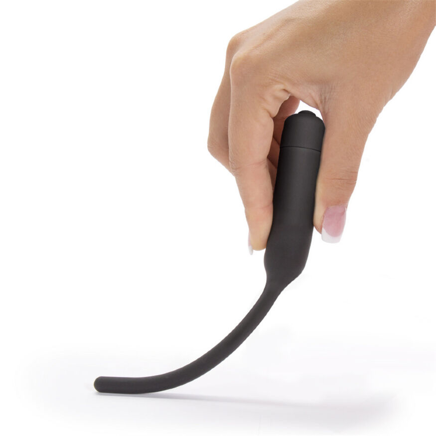 Вібростимулятор для уретри - Anal Indulgence Collection Silicone Vibrating Urethral Dilator