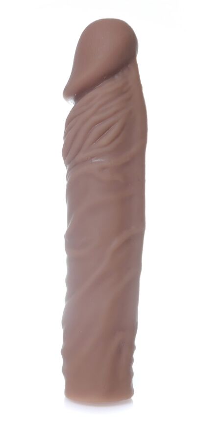 Насадка презерватив удлиняющая Boss Series - Perfect Sleeve Mulatto ( extends 4 cm ), BS6700082