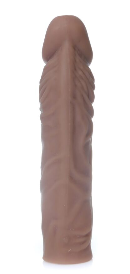 Насадка презерватив удлиняющая Boss Series - Perfect Sleeve Mulatto ( extends 4 cm ), BS6700082