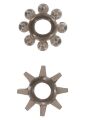 Эрекционные кольца Toy Joy Power Stretchy Rings прозрачно-черные, 2 шт.