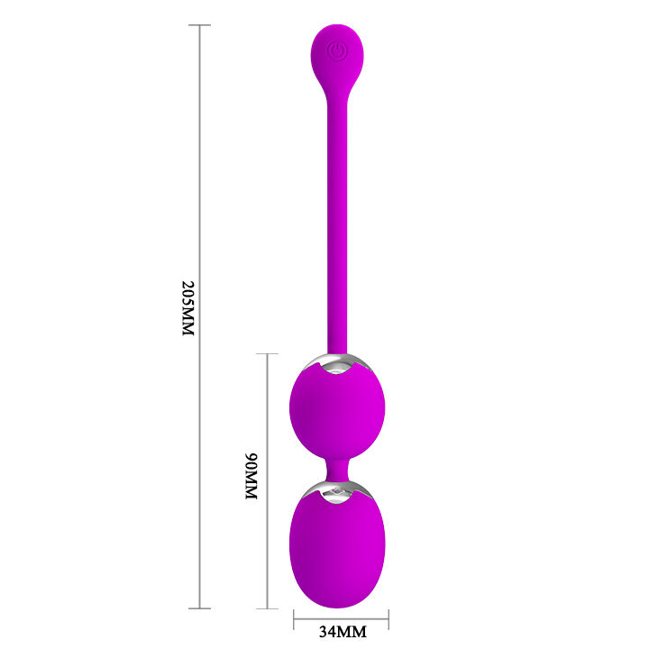 Віброкульки - Pretty Love Werner Kegel Ball Purple