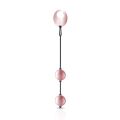 Металлические вагинальные шарики Rosy Gold - Nouveau Kegel Balls, вес 376гр, диаметр 2,8см