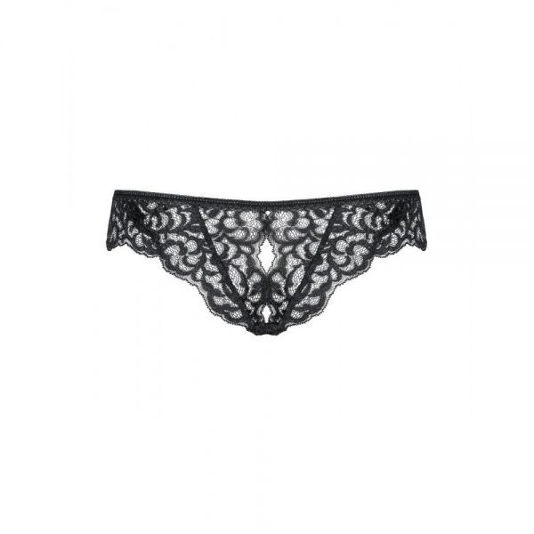 410944 Трусы Laluna crotchless panties black L/XL - MINI