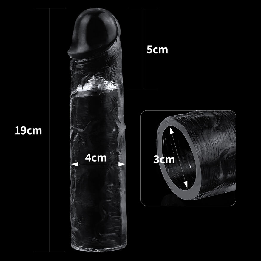 Насадка подовжуюча на 5 см - Flawless Clear Penis Sleeve Add 2" Clear