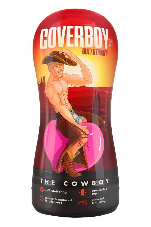 Мастурбатор анус Blush Loverboy Cowboy бежевий