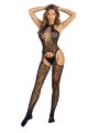 Бодистокинг - Bodystocking 2066, black - One Size