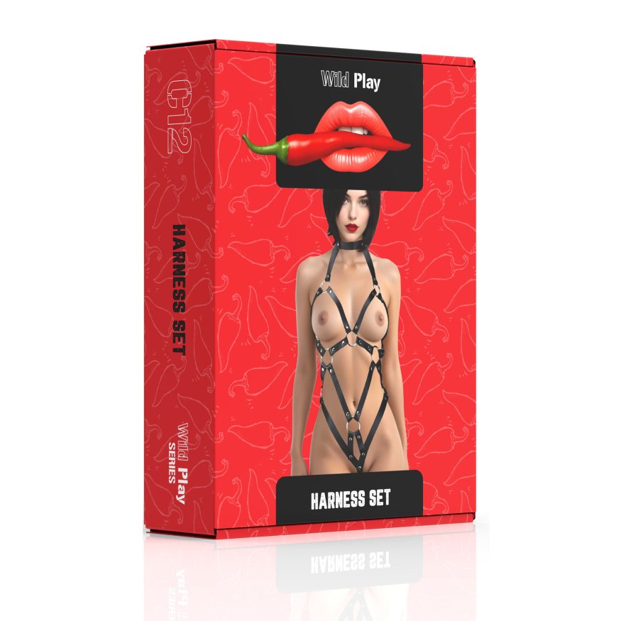 Портупея - Erospace Wild Play Harness Set C12