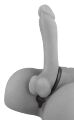 Анальний стимулятор з ерекційний кільцем AF Ass-Gasm Cockring Anal Bead
