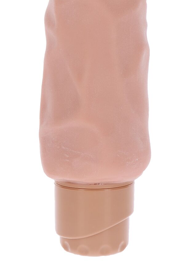 Вибратор реалистичный Toy Joy Dual Density Big Vibrator, бежевый