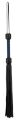 Флогер кожаный Leather flogger black/royal