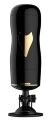 Мастурбатор с двумя входами на присоске Boss Series: Vibrating Masturbation Cup Black, BS6300056