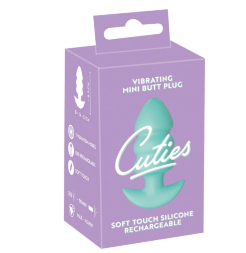 Анальна пробка з вібро Vibrating Mini Butt Plug Green