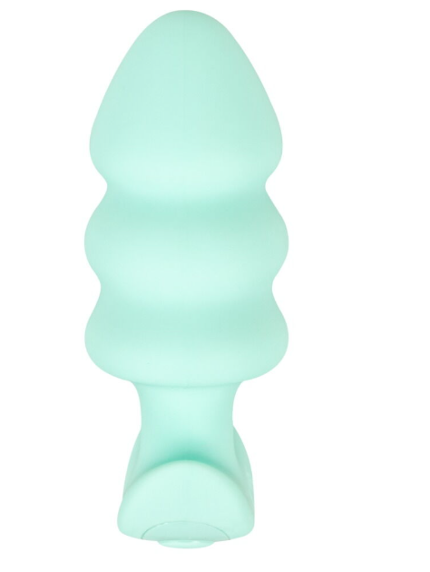 Анальная пробка с вибрацией Vibrating Mini Butt Plug Green