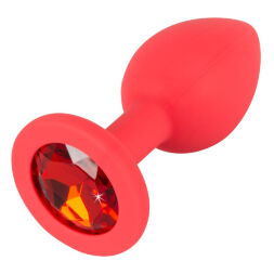 Анальна пробка  - Colorful Joy Jewel Red Plug Small