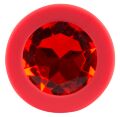 Анальна пробка  - Colorful Joy Jewel Red Plug Small