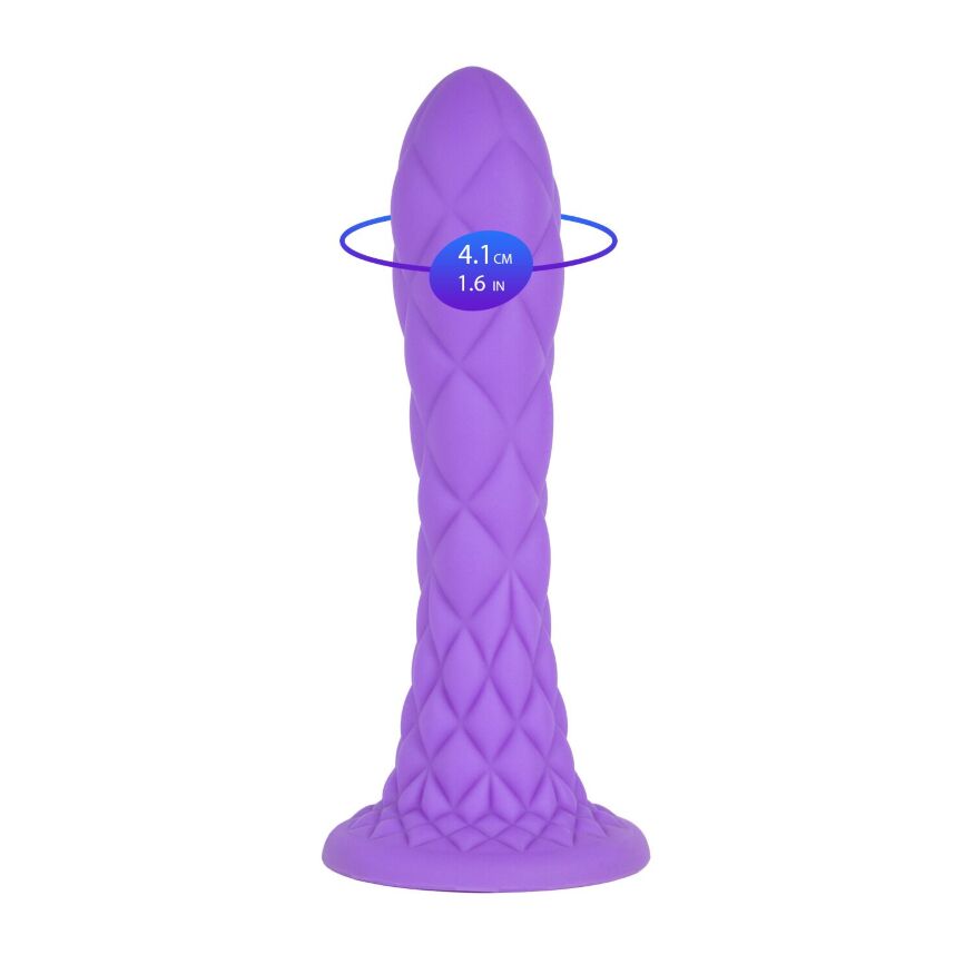 Ділдо SilexD Fantasy Liquid Silicone Dreamy 7in Purple