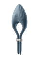 Регулируемое эрекционное кольцо с вибрацией SATISFYER DUELIST DARK BLUE