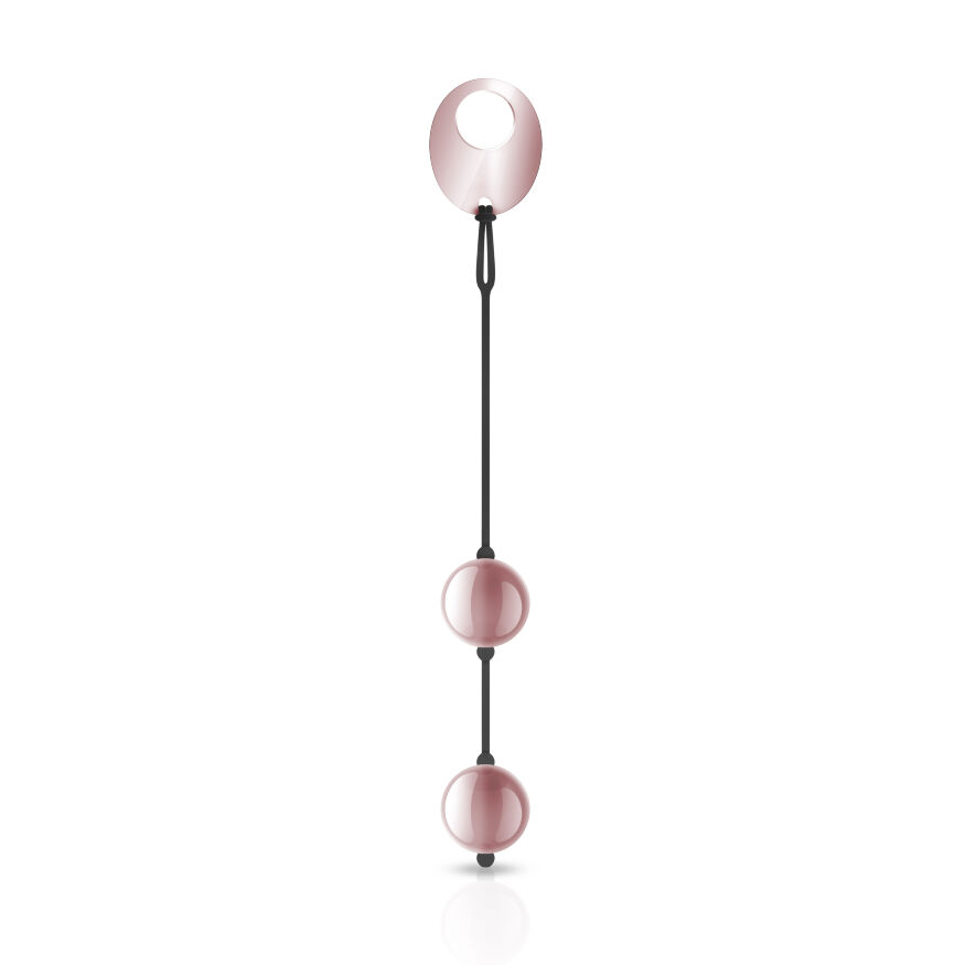 RG00827 Вагинальные шарики Rosy Gold Nouveau Ben Wa Balls