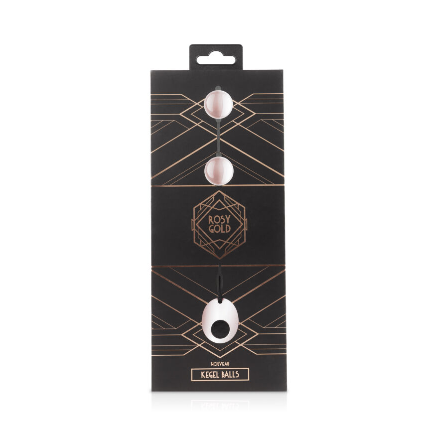 RG00827 Вагинальные шарики Rosy Gold Nouveau Ben Wa Balls