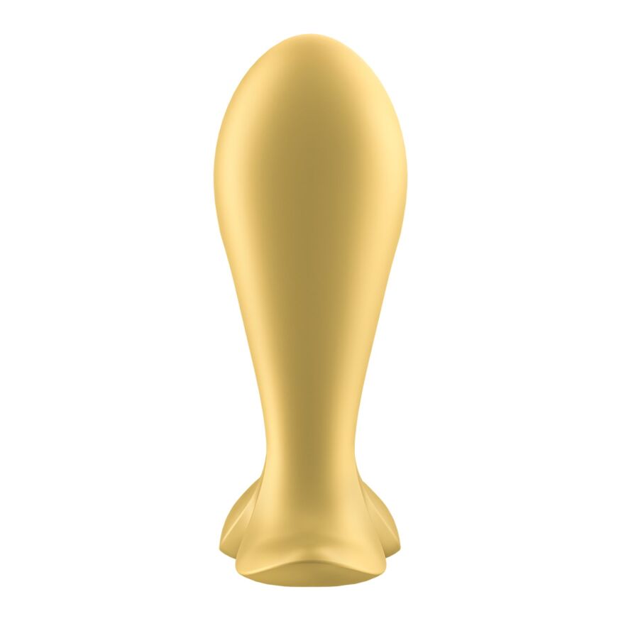 Анальная смарт пробка  с вибрацией Satisfyer Intensity Plug Gold
