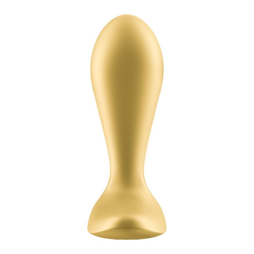 Анальная смарт пробка  с вибрацией Satisfyer Intensity Plug Gold