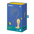 Анальная смарт пробка  с вибрацией Satisfyer Intensity Plug Gold