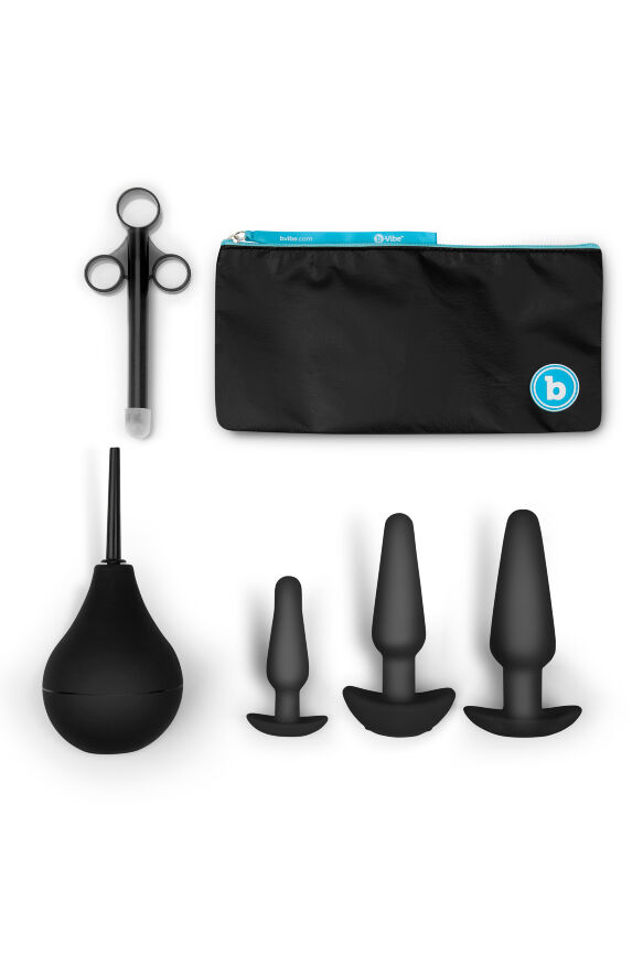 Набір анальних іграшок anal training kit &amp; education B-Vibe, 7 предметів