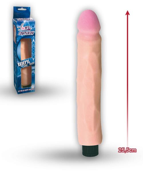 Водонепроникний вібратор з плавним регулюванням вібрації Love Companion Vibrator, 25,5 см