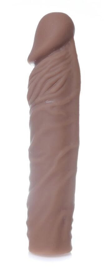 Насадка презерватив удлиняющая Boss Series - Perfect Sleeve Mulatto ( extends 4 cm ), BS6700097