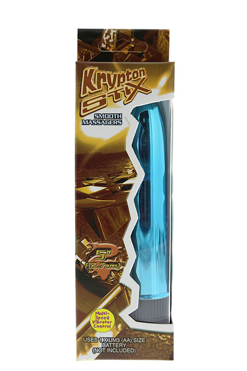 Вибромассажер Krypton Stix 5" massager m/s, BLUE