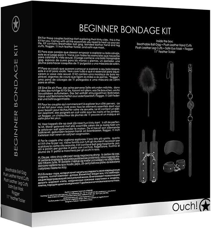 Набор для бондажа Six sets of Beginner' Bondage Kit