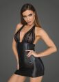 Сексуальна сукня в смужку Noir Handmade F058 чорна, M