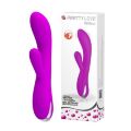 Вібратор з підігрівом - Pretty Love Wilbur Vibrator Pink With Heating