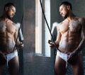 Фалоімітатор з мошонкою та закритою головкою Fleshjack Boys BOOMER BANKS, бежевий, 22.8 см х 5.2 см