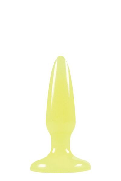 Анальная пробка FIREFLY PLEASURE PLUG MINI YELLOW