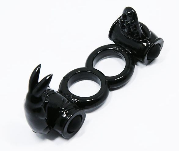 Эрекционное вибро кольцо с стимулятором клитора Sweet RING, BI-014079-1