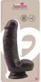Фаллоимитатор c двойной плотностью ALL TIME FAVORITES DUAL DENSITY DILDO BROWN