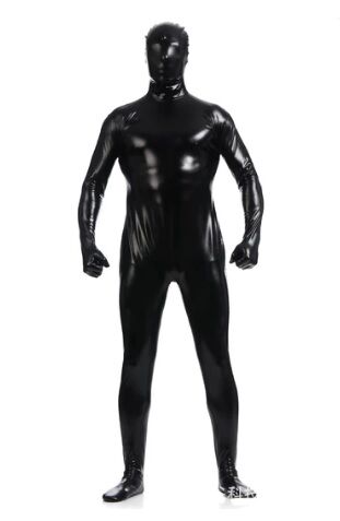 Комбинезон для бондажа M DS Fetish Bondage playsuit M black